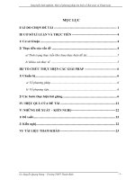 SKKN Một số phương pháp tìm hiểu vế Bài toán và Thuật toán