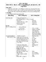 giáo án kĩ năng sống lớp 2