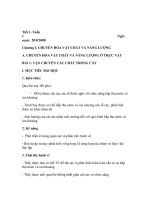 Giáo án môn sinh học lớp 11 