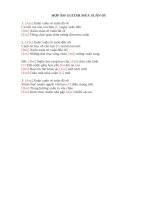 Lời bài hát hợp âm guitar MÙA XUÂN ƠI