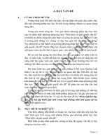 Sáng kiến kinh nghiệm phương pháp tọa độ trong mặt phẳng