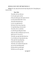 ĐỀ bài LUYỆN VIẾT CHỮ đẹp THÁNG 11