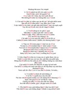 Lời bài hát hợp âm guitar Mashup because i