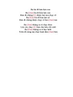 Lời bài hát hợp âm guitar Ba bà đi bán lợn con