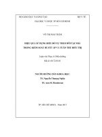 Nghiên cứu Hiệu quả sử dụng biểu đồ tự theo dõi tại nhà trong kiểm soát huyết áp và tuân thủ điều trị