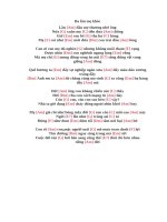 Lời bài hát hợp âm guitar Ba lần mẹ khóc