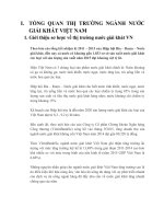 TỔNG QUAN THỊ TRƯỜNG NGÀNH NƯỚC GIẢI KHÁT VIỆT NAM (1)