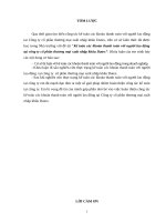 Kế toán các khoản thanh toán với người lao động tại công ty cổ phần thương mại xuất nhập khẩu Datex