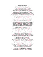 Lời bài hát hợp âm guitar Bắc hà yêu thương