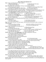 202 CÂU HỎI ÔN TẬP ĐỊA LÝ 12