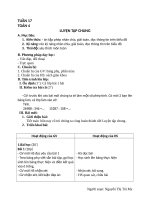 luyện tập chung tuần 17 lớp 4