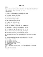 Tiểu luận toàn cầu hóa