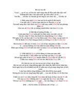 Lời bài hát hợp âm guitar Bà vợ của tôi