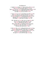 Lời bài hát hợp âm guitar Ba tháng tạ từ