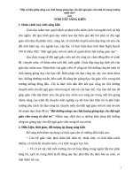 SKKN: Bồi dưỡng nâng cao chất lượng giảng dạy cho đội ngũ giáo viên trong tổ nhà trẻ