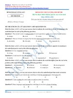 THI THPT QUỐC GIA 2018    đề đánh giá năng lực tháng 8 môn tiếng Anh