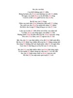 Lời bài hát hợp âm guitar Ba yêu con lắm