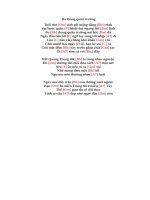 Lời bài hát hợp âm guitar Ba tháng quân trường