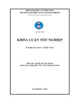 Hoàn thiện công tác kế toán doanh thu, chi phí và xác định kết quả kinh doanh tại chi nhánh tổng công ty xăng dầu việt nam công ty TNHH MTV xí nghiệp tổng kho xăng dầu đình vũ   