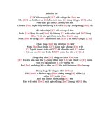 Lời bài hát hợp âm guitar Bài cho em