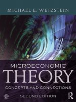 MicroEconomics theory concepts and connections 2nd by wetzsatain
