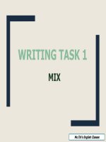 WRITING TASK 1 MIX n
