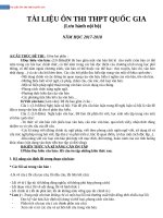 Tai lieu on thi TNQG cho HS 12 nam 2018