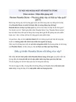 TỰ HỌC MỌI NGOẠI NGỮ VỚI ROSETTA STONE (Tài liệu cung cấp link tải phần mềm miễn phí bản quyền)