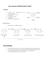 Tai lieu huong dan su dung dong ho SKMEI 1162