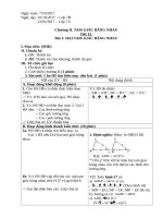 Giáo án Hình 7. VNEN. Tiết 15