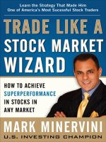 Trade like a Stck Market Wizard
