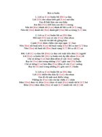 Lời bài hát hợp âm guitar Bài ca buồn