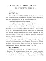 SKKN BIỆN PHÁP QUẢN LÝ, GIÁO DỤC ĐẠO ĐỨC  HỌC SINH CẤP TRUNG HỌC CƠ SỞ