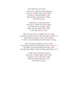 Lời bài hát hợp âm guitar Bài không tên cuối cùng