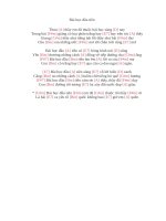 Lời bài hát hợp âm guitar Bài học đầu tiên