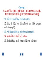 chuong 1 thiet ke qui trinh cong nghe