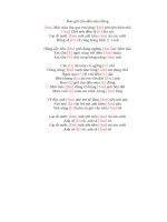 Lời bài hát hợp âm guitar Bao giờ cho đến mùa đông