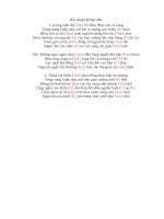 Lời bài hát hợp âm guitar Bài tango giáng sinh