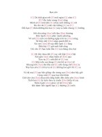 Lời bài hát hợp âm guitar Bạn yêu