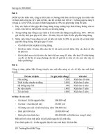 bài tập ôn tin ứng dụng trong kinh doanh