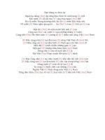 Lời bài hát hợp âm guitar Bản hùng ca chim lạc