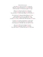 Lời bài hát hợp âm guitar Bài tình thơ cho anh