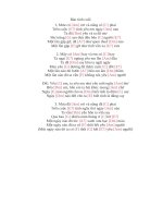 Lời bài hát hợp âm guitar Bản tình cuối