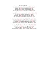 Lời bài hát hợp âm guitar Bài tình ca cho em