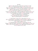 Lời bài hát hợp âm guitar Bạn thân