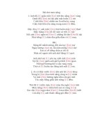 Lời bài hát hợp âm guitar Bài thơ mưa nắng