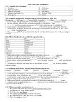 Unit 3 Tiếng anh 8 chương trình mới