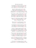 Lời bài hát hợp âm guitar Bài tình cho giai nhân