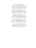 Lời bài hát hợp âm guitar Bài thơ cho nguyên dung