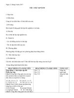 giáo án hóa học tự chọn 12 soạn theo hướng phát huy năng lực hs